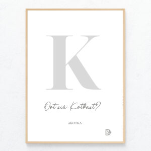  Oot siä Kotkast? juliste