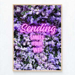 Sending Smiles Your Way juliste